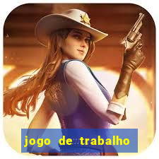 jogo de trabalho no escritório