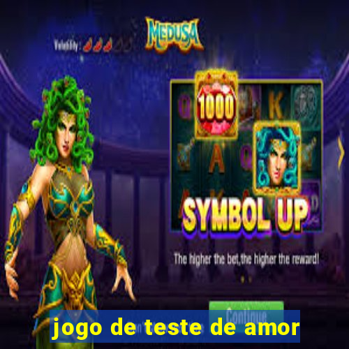 jogo de teste de amor