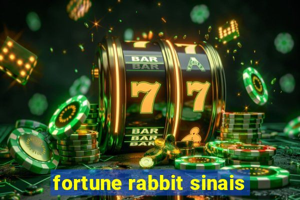 fortune rabbit sinais