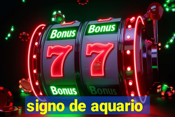 signo de aquario