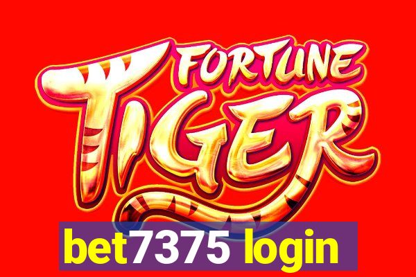 bet7375 login