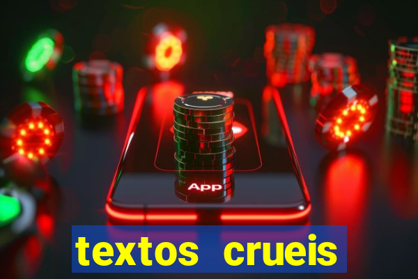 textos crueis demais pdf