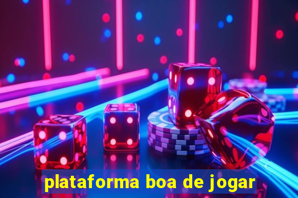 plataforma boa de jogar