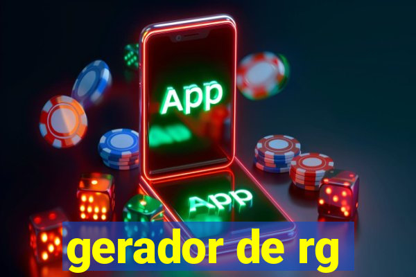 gerador de rg