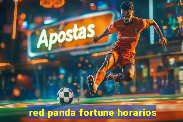 red panda fortune horarios