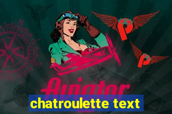 chatroulette text