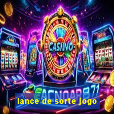 lance de sorte jogo