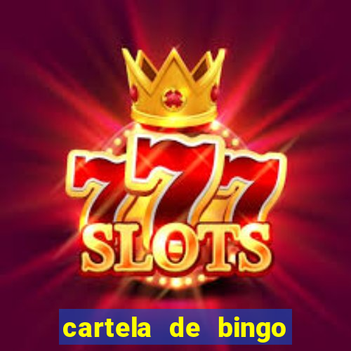 cartela de bingo 75 para imprimir