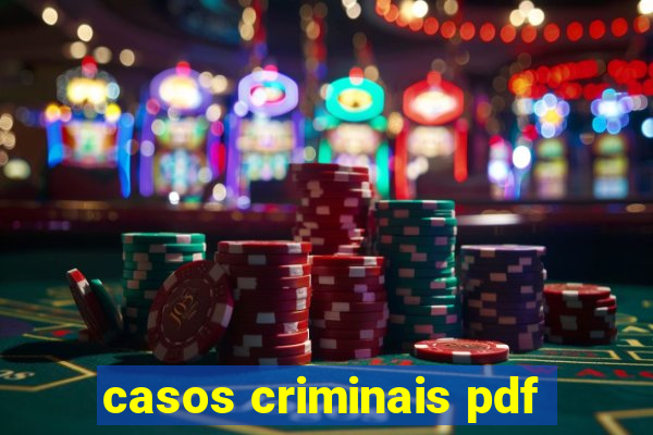 casos criminais pdf