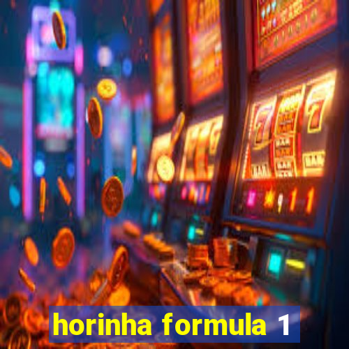 horinha formula 1