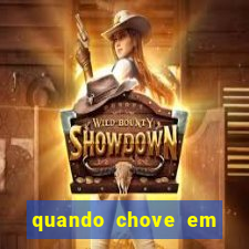 quando chove em porto seguro