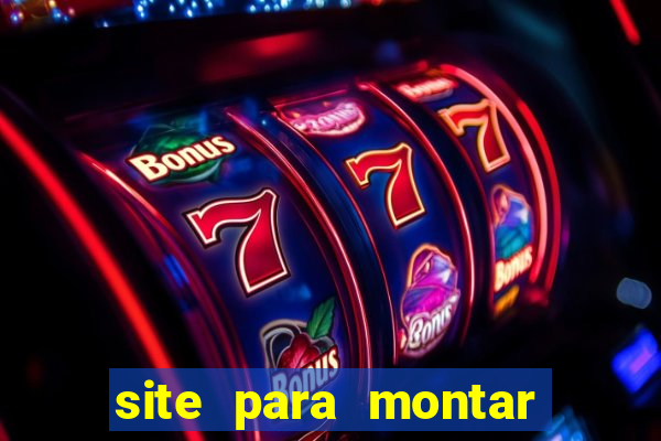 site para montar time de futebol