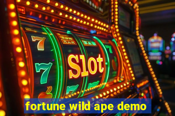 fortune wild ape demo