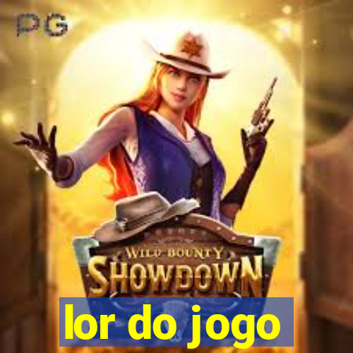 lor do jogo