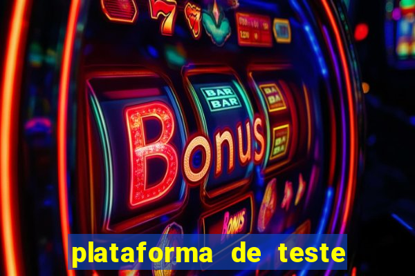 plataforma de teste pg demo