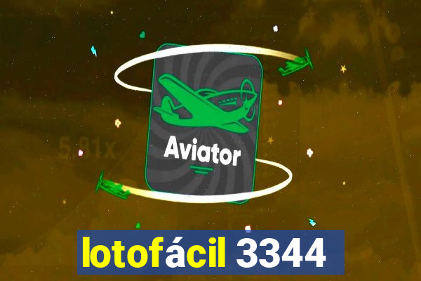 lotofácil 3344