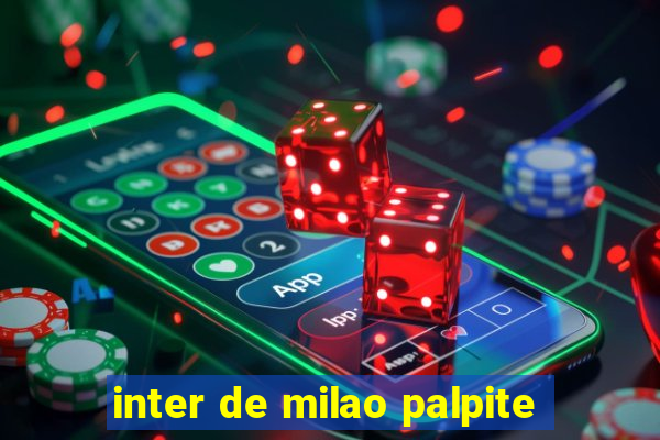 inter de milao palpite