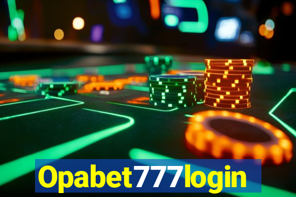 Opabet777login