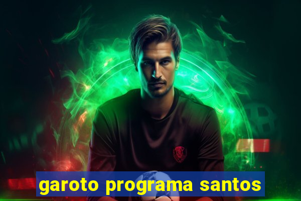 garoto programa santos